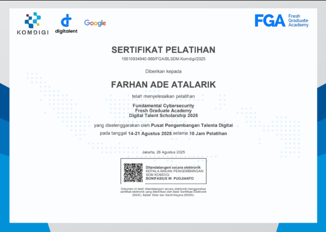 Fundamental Cybersecurity